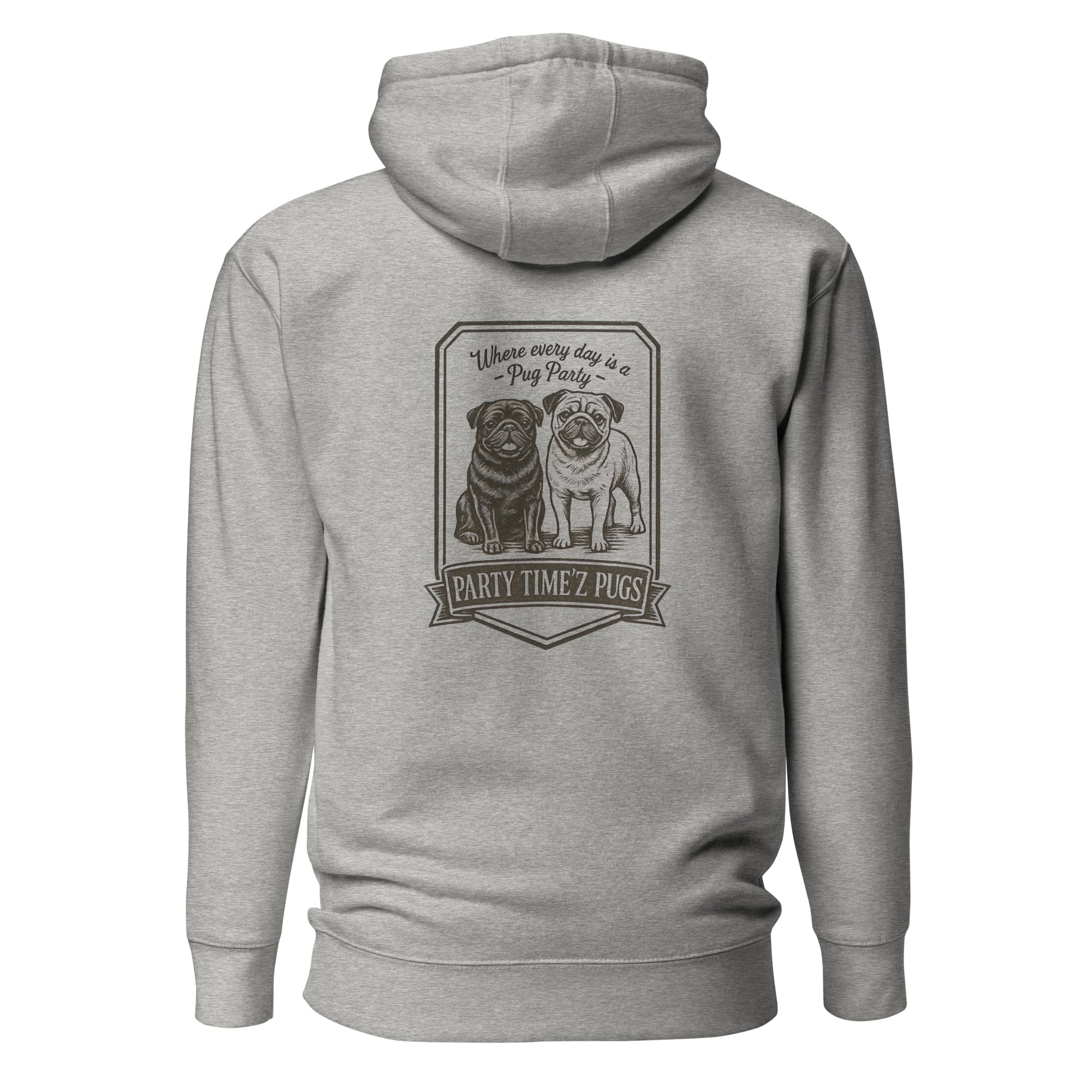 Party Time'Z Pugs Unisex Hoodie