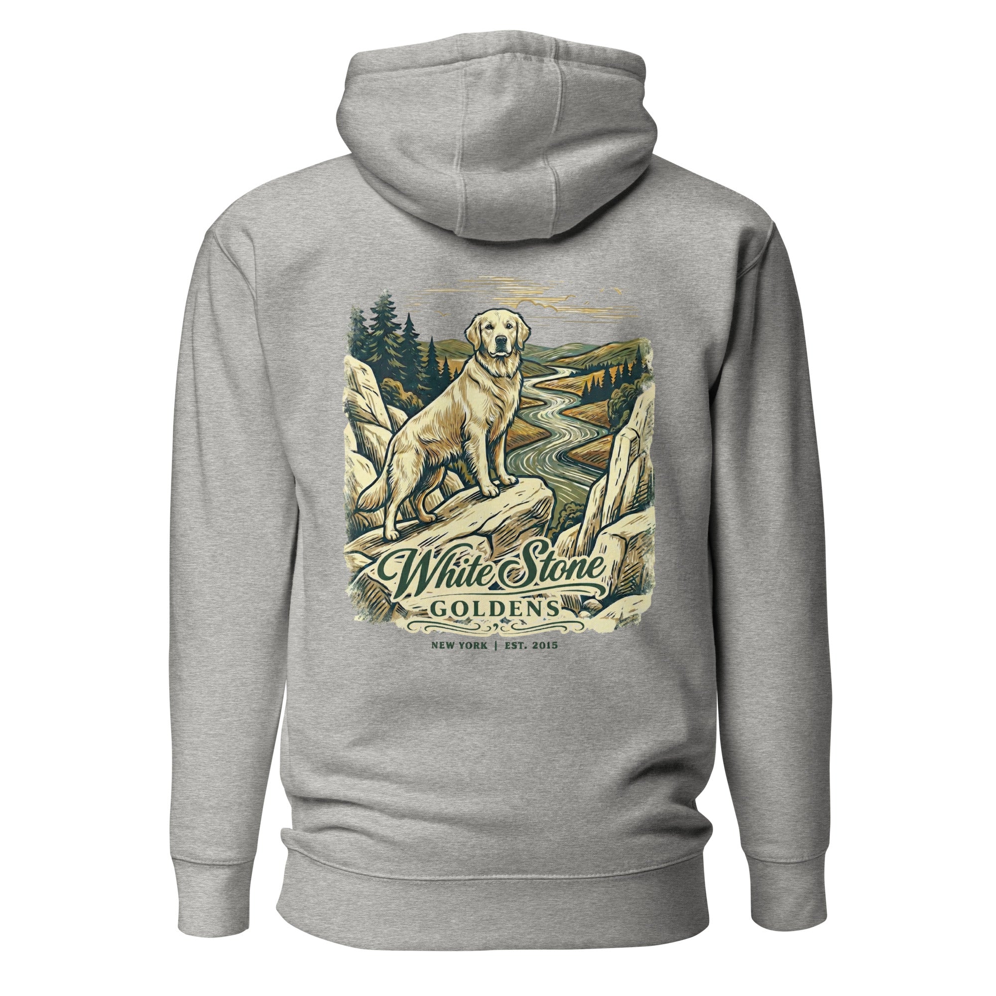 White Stone Goldens Unisex Hoodie