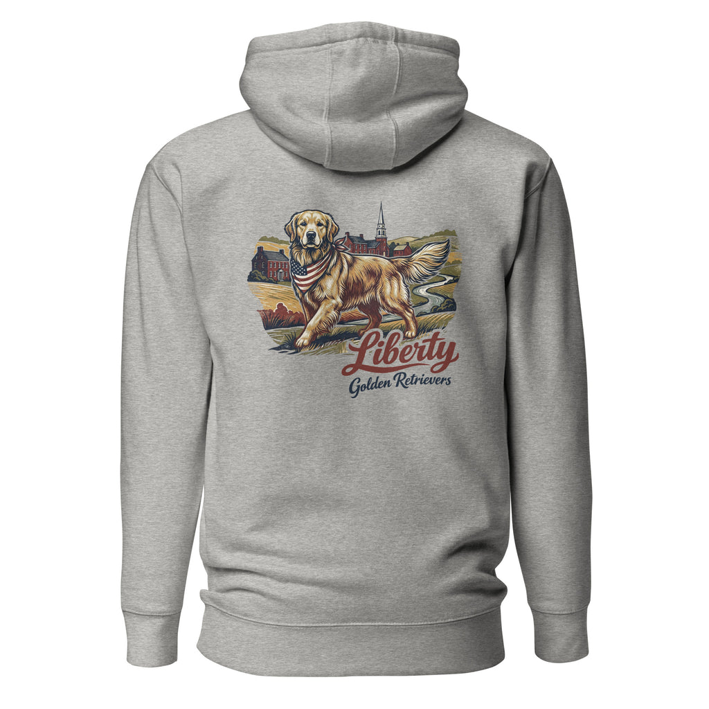 Liberty Golden Retrievers Unisex Hoodie