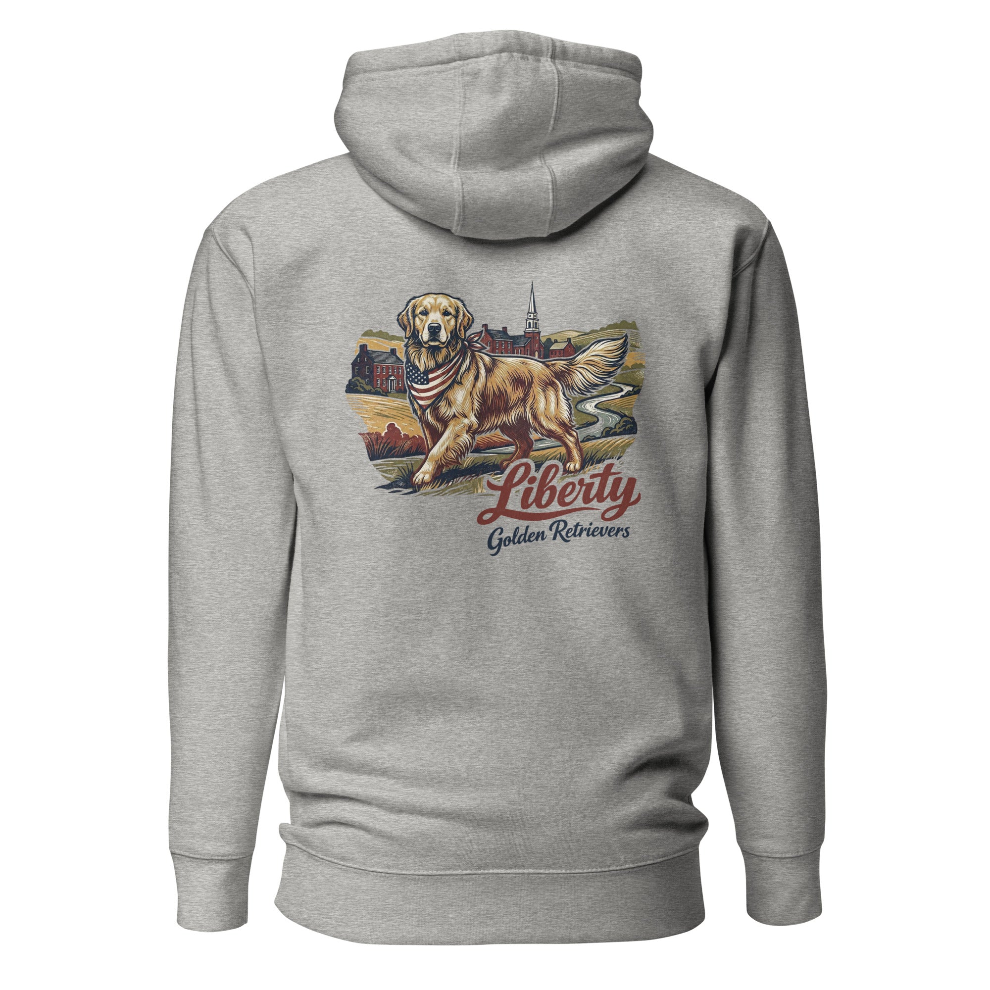 Liberty Golden Retrievers Unisex Hoodie