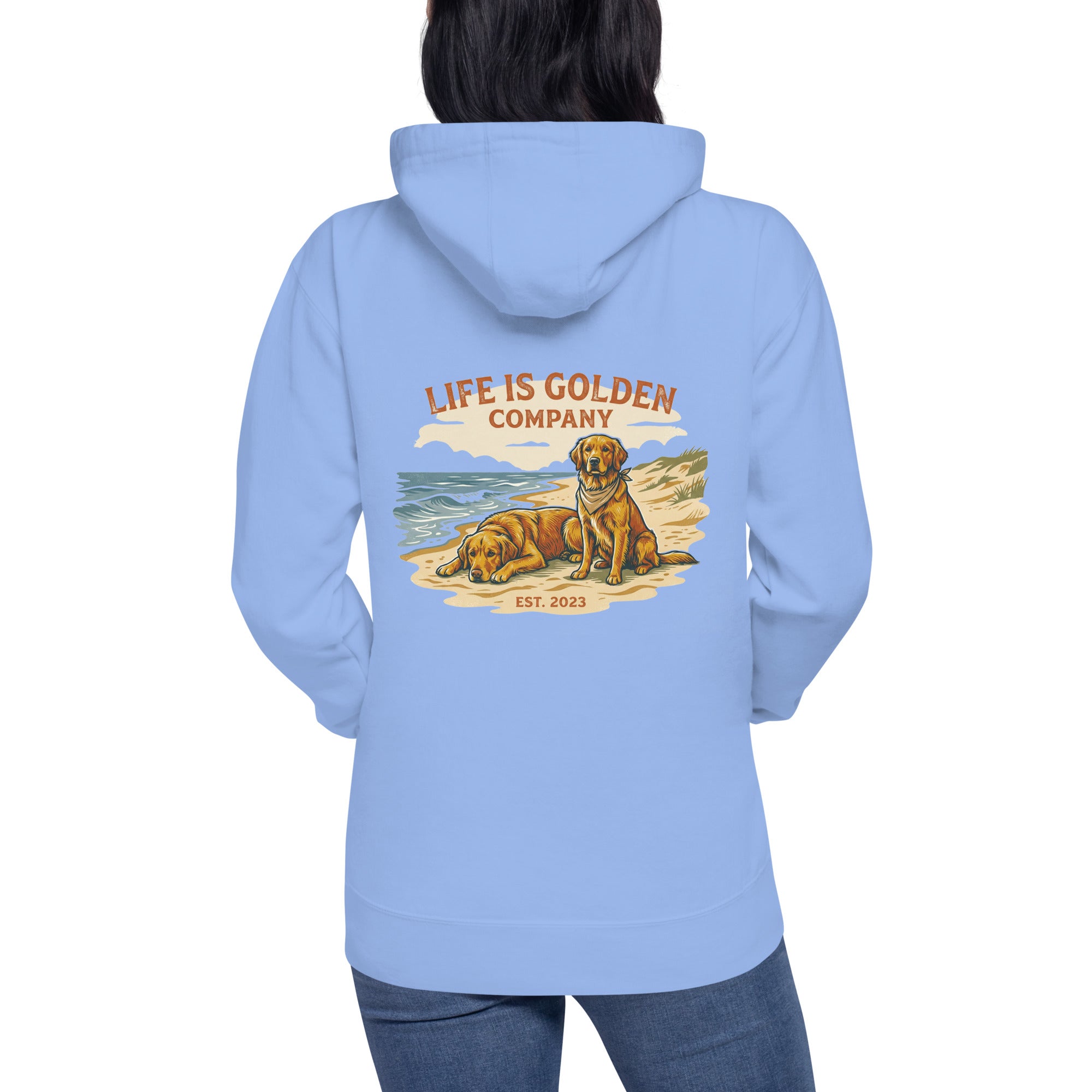 Tideline Duo Unisex Hoodie