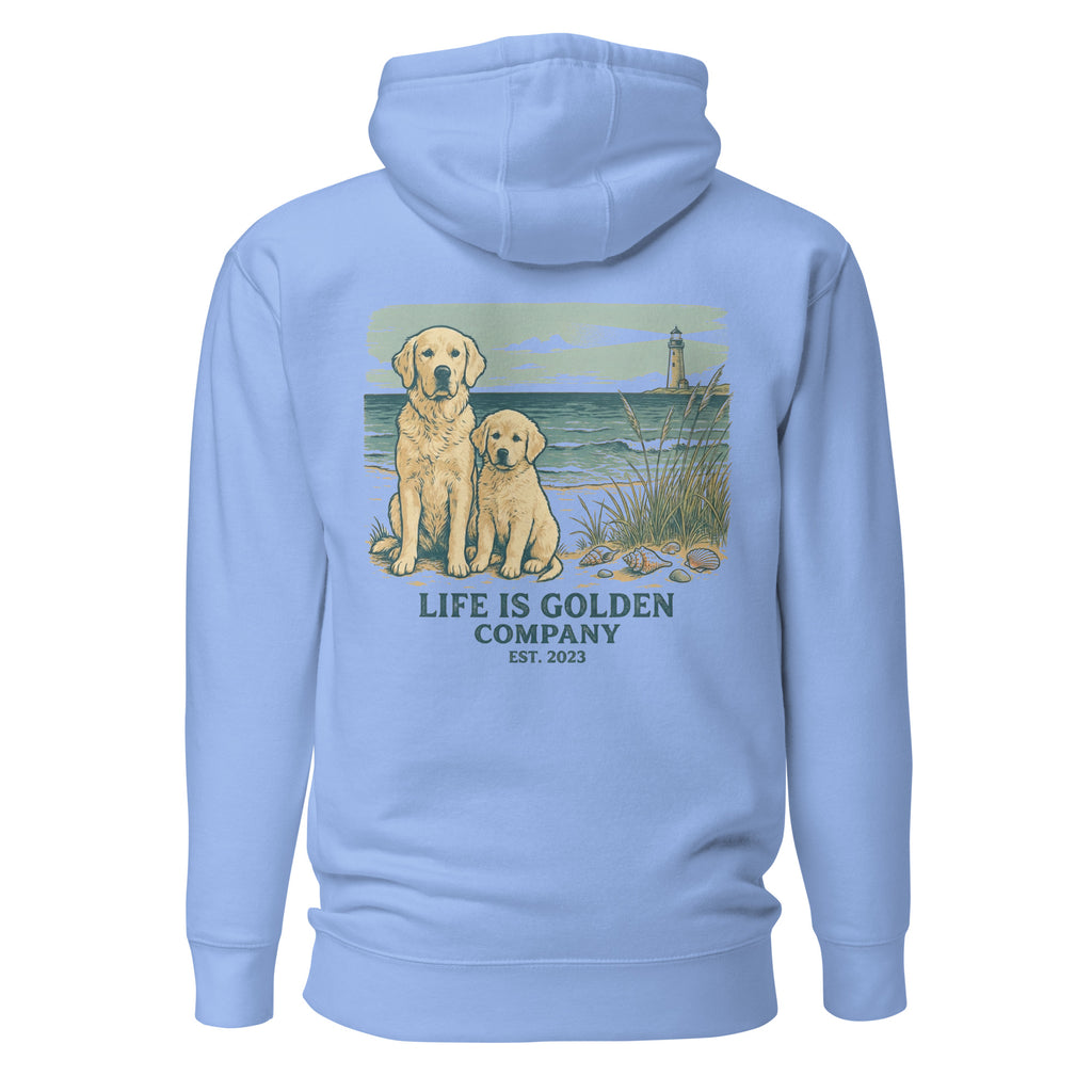 Beach Day Pups Unisex Hoodie