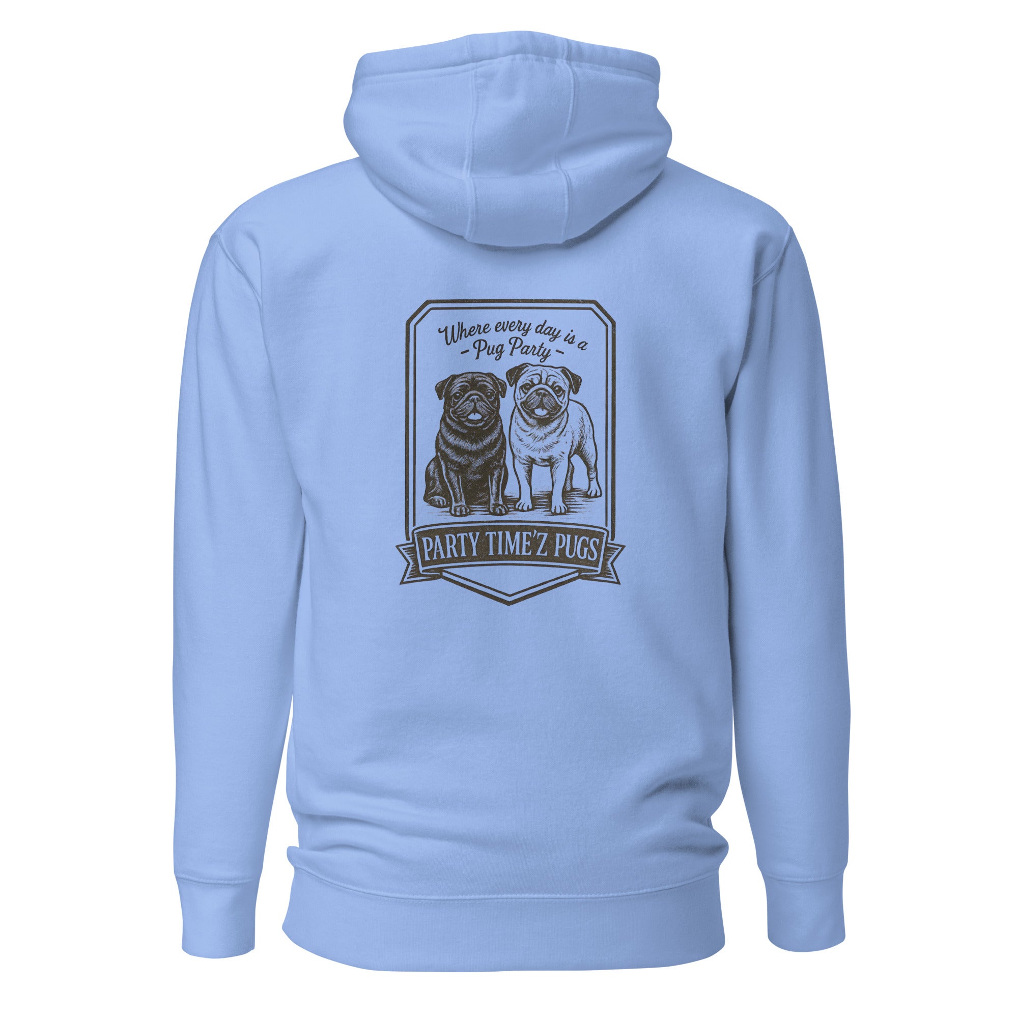 Party Time'Z Pugs Unisex Hoodie