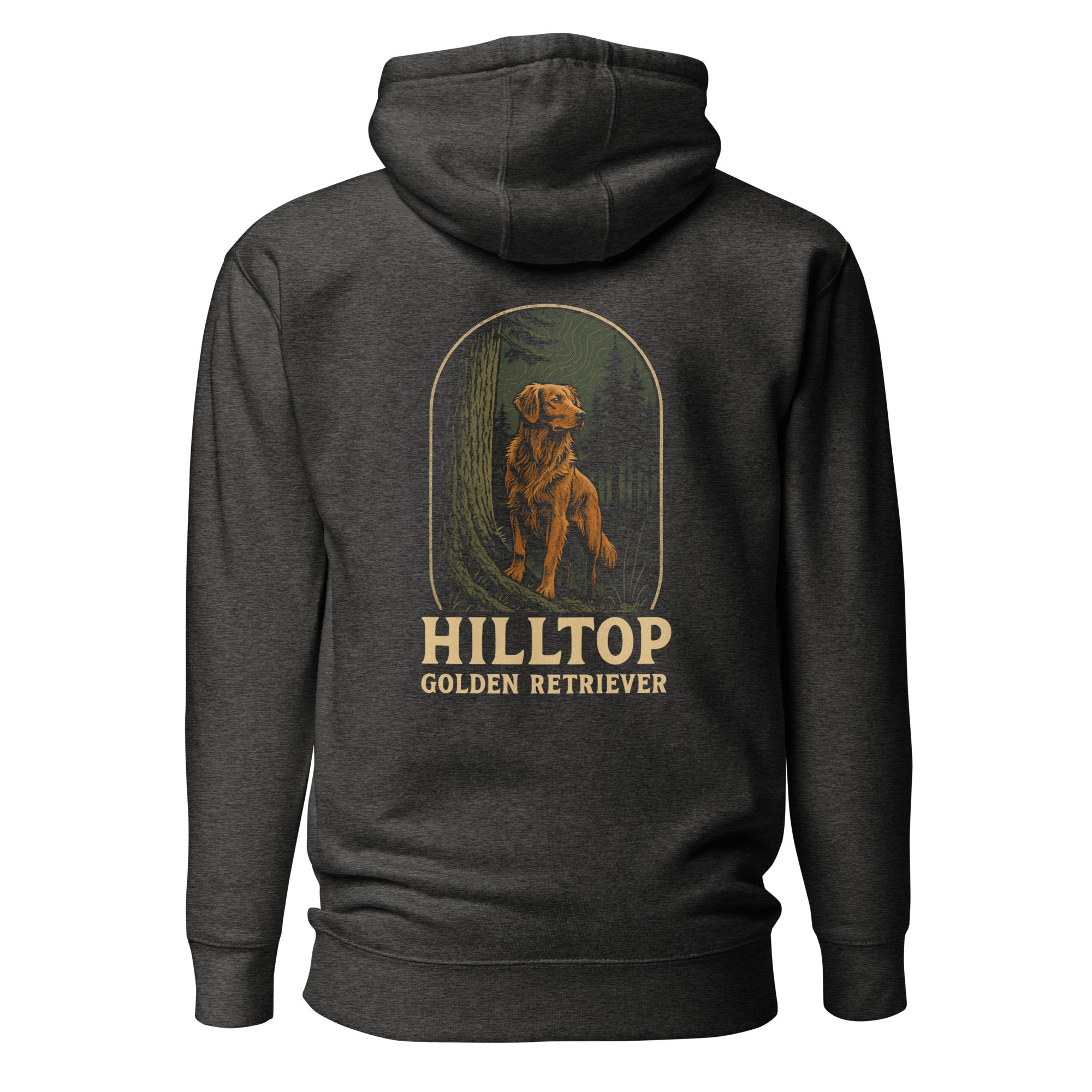 Hilltop Golden Retriever Unisex Hoodie