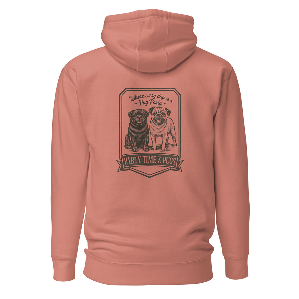 Party Time'Z Pugs Unisex Hoodie