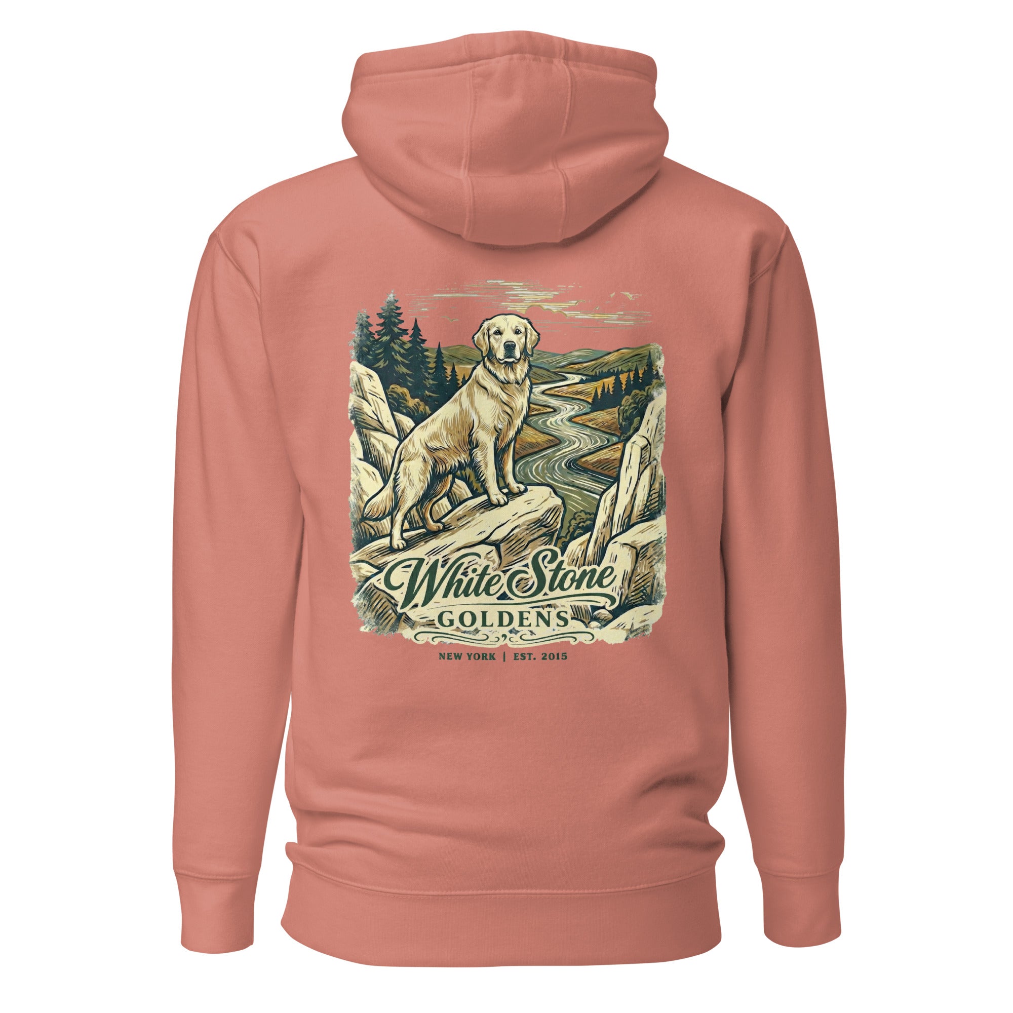 White Stone Goldens Unisex Hoodie