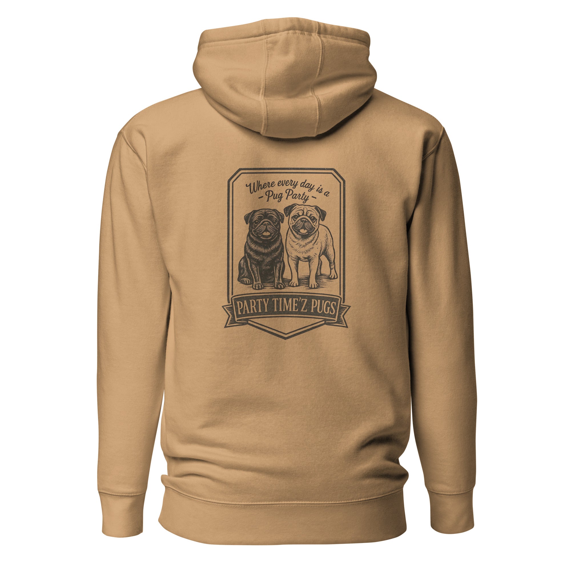 Party Time'Z Pugs Unisex Hoodie