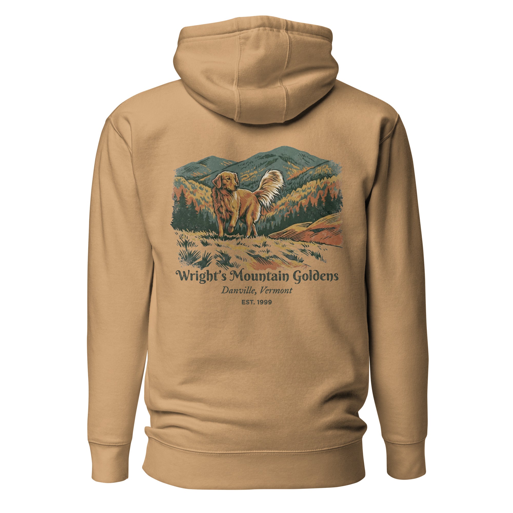 Wright's Mountain Goldens Unisex Hoodie