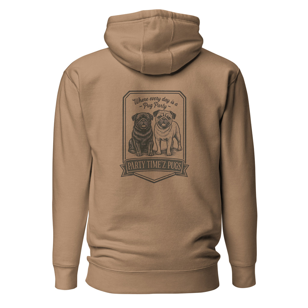 Party Time'Z Pugs Unisex Hoodie