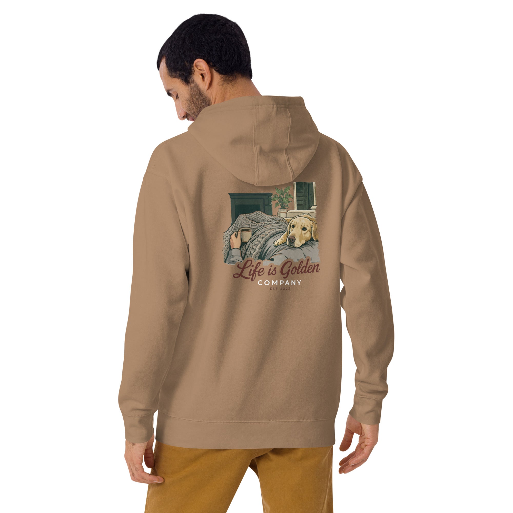 Golden Snuggles Unisex Hoodie