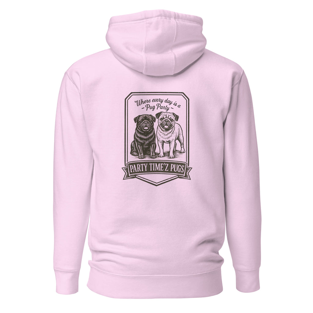 Party Time'Z Pugs Unisex Hoodie