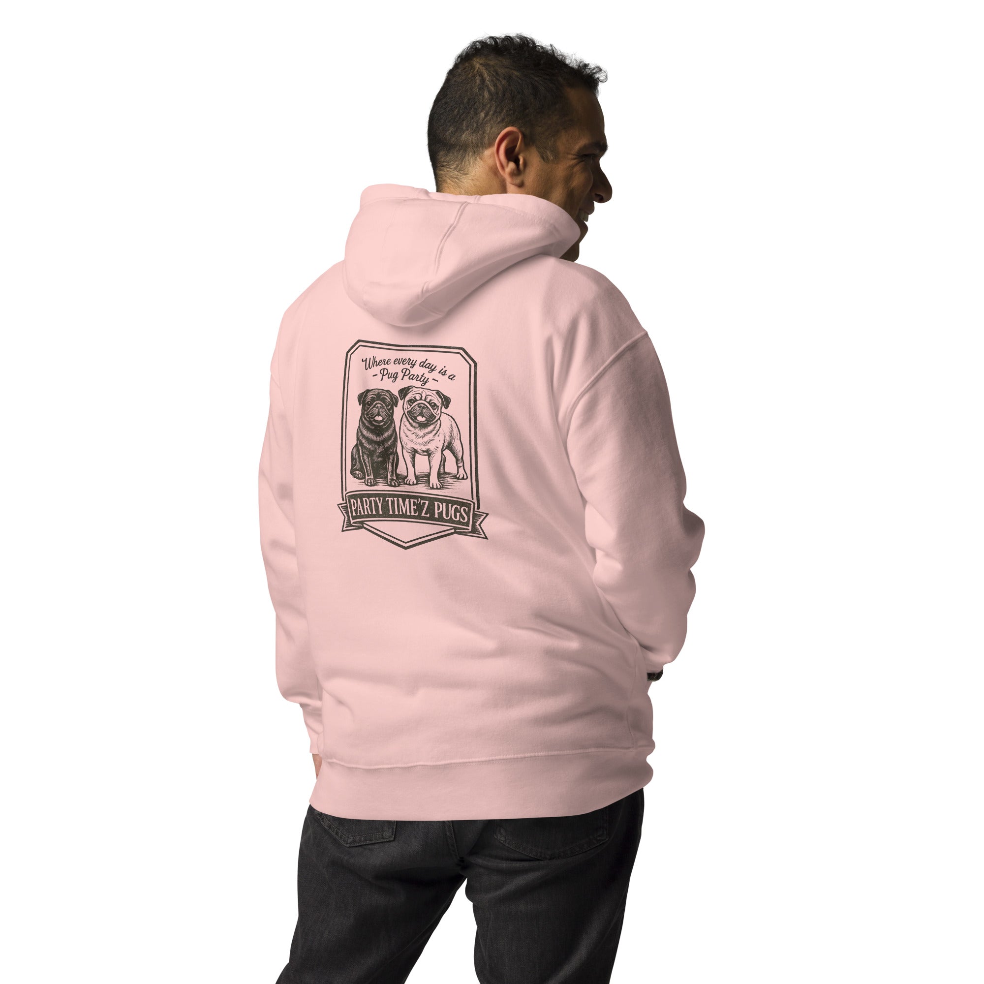 Party Time'Z Pugs Unisex Hoodie