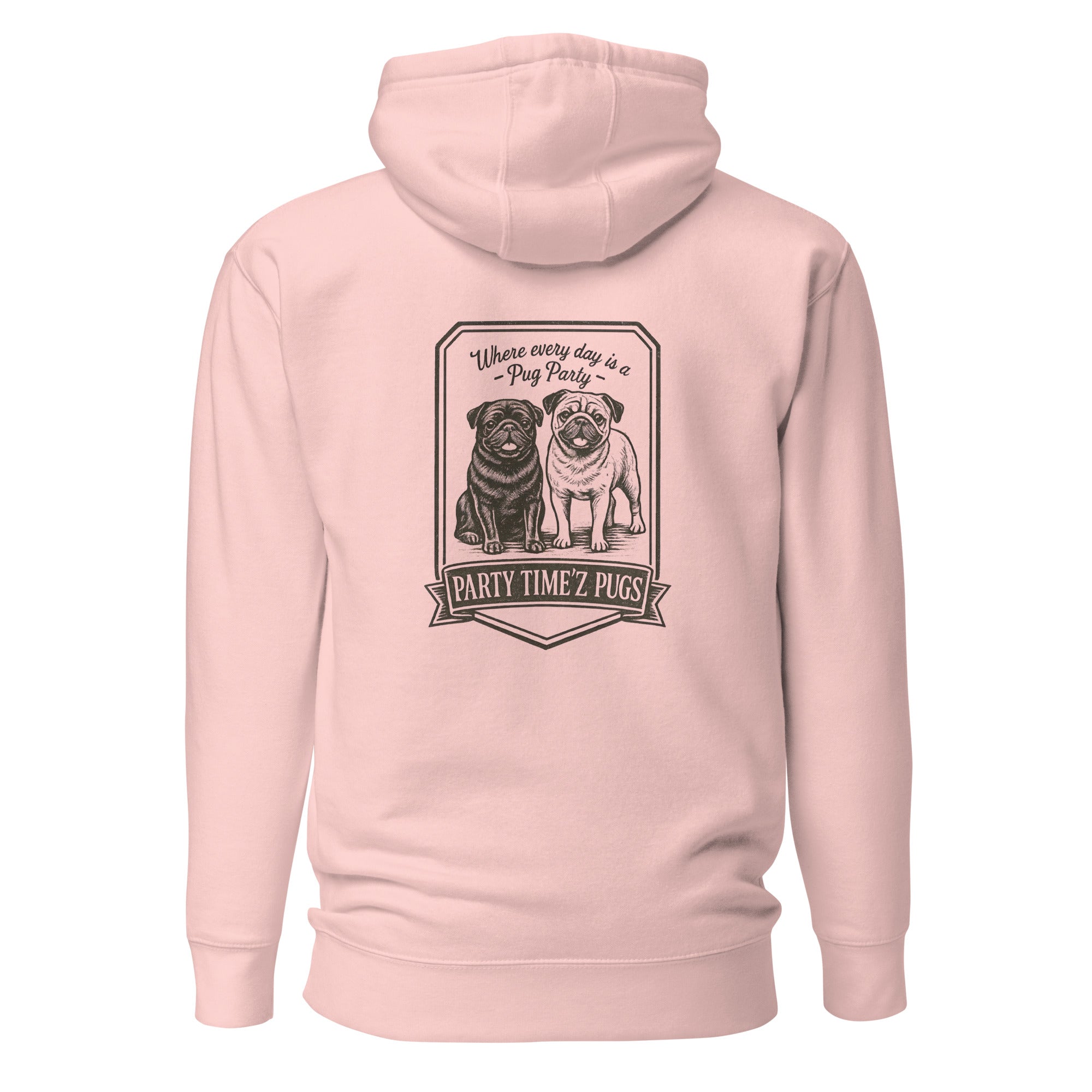 Party Time'Z Pugs Unisex Hoodie