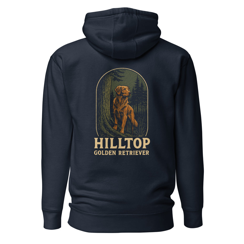 Hilltop Golden Retriever Unisex Hoodie
