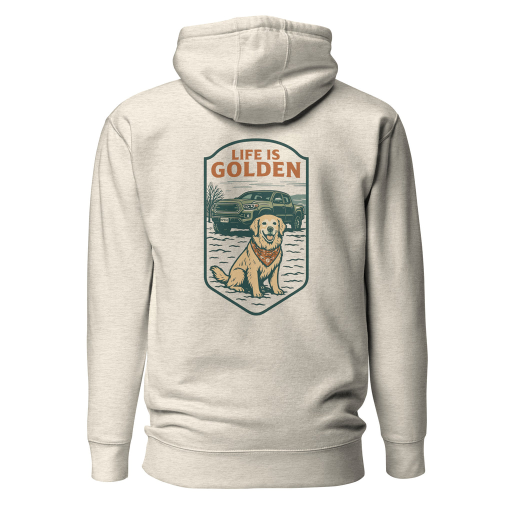 Trail-Ready Golden Hoodie