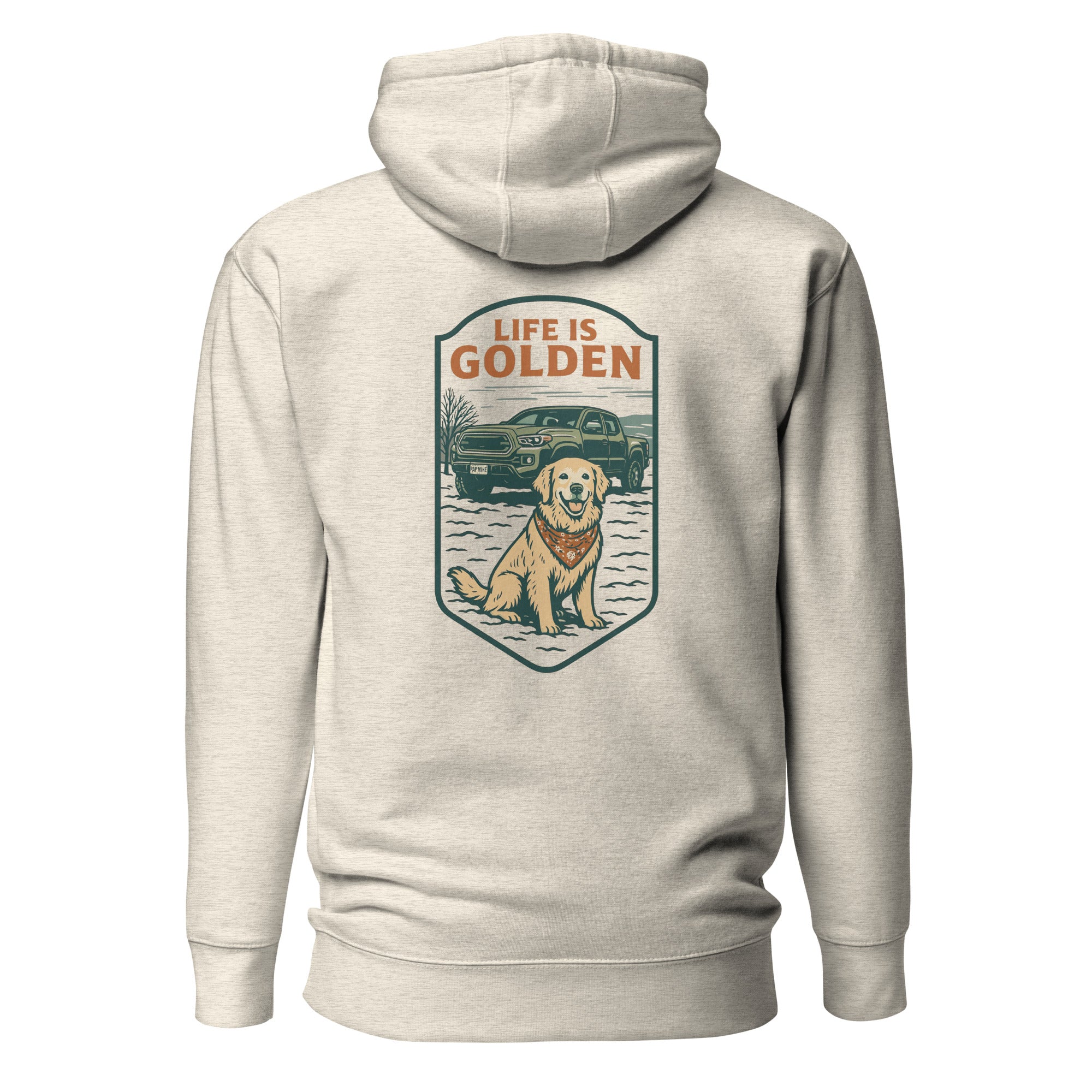 Trail-Ready Golden Hoodie