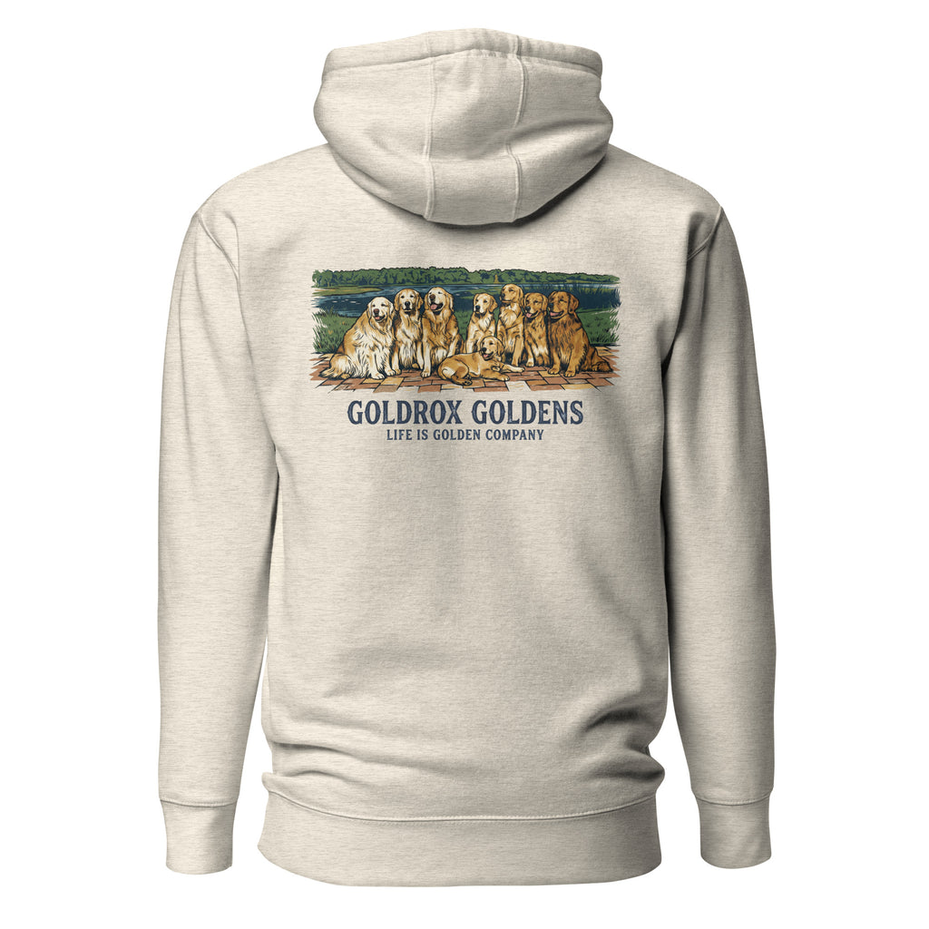 GoldRox - Shades Of Gold Unisex Hoodie