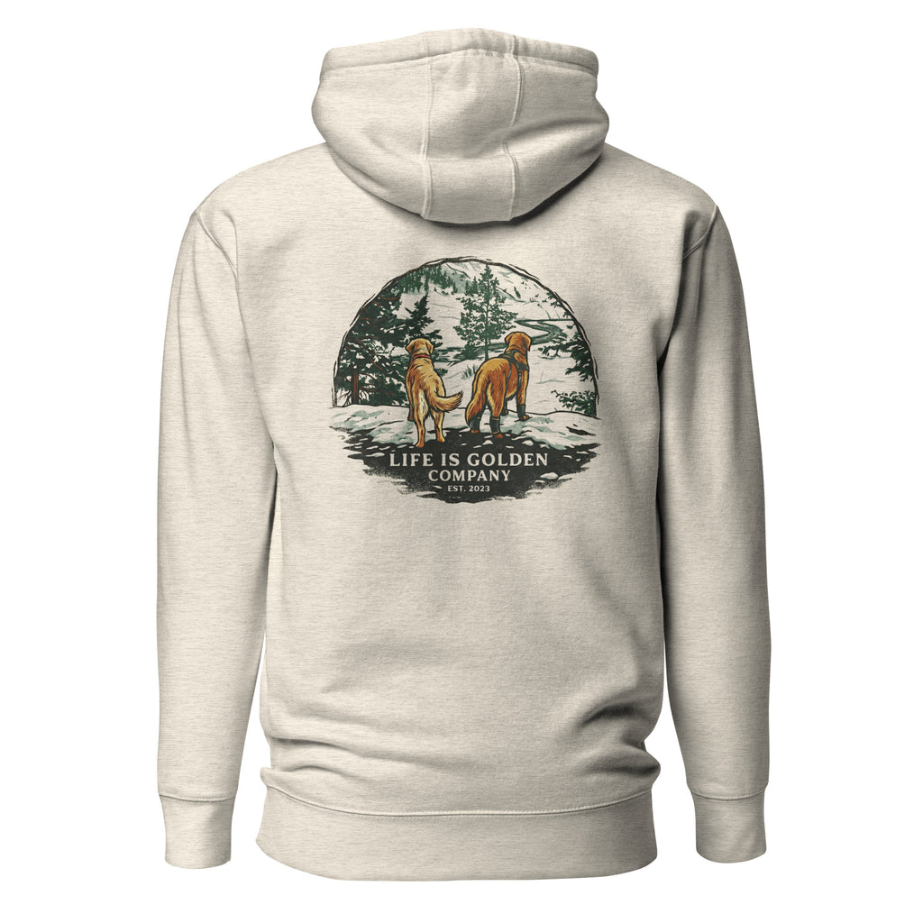 Where the Snow Leads Unisex Hoodie