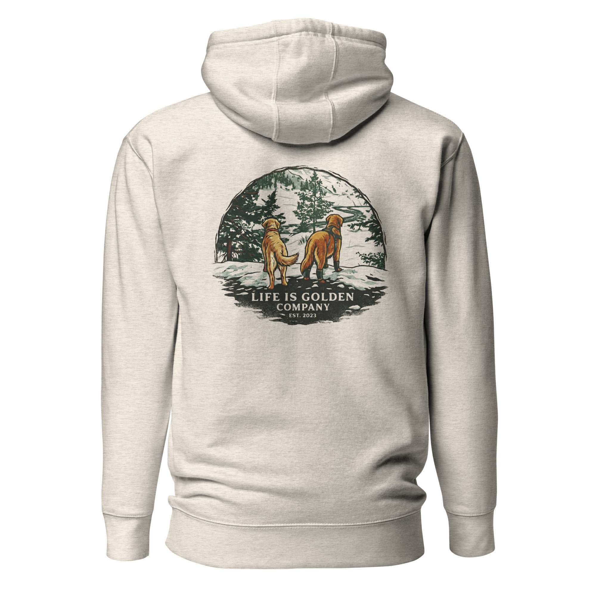 Where the Snow Leads Unisex Hoodie