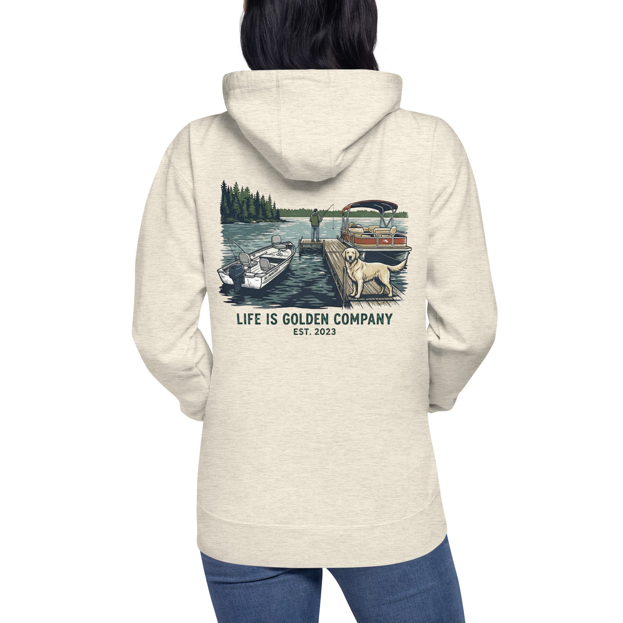 Minnesota Fishing Unisex Hoodie