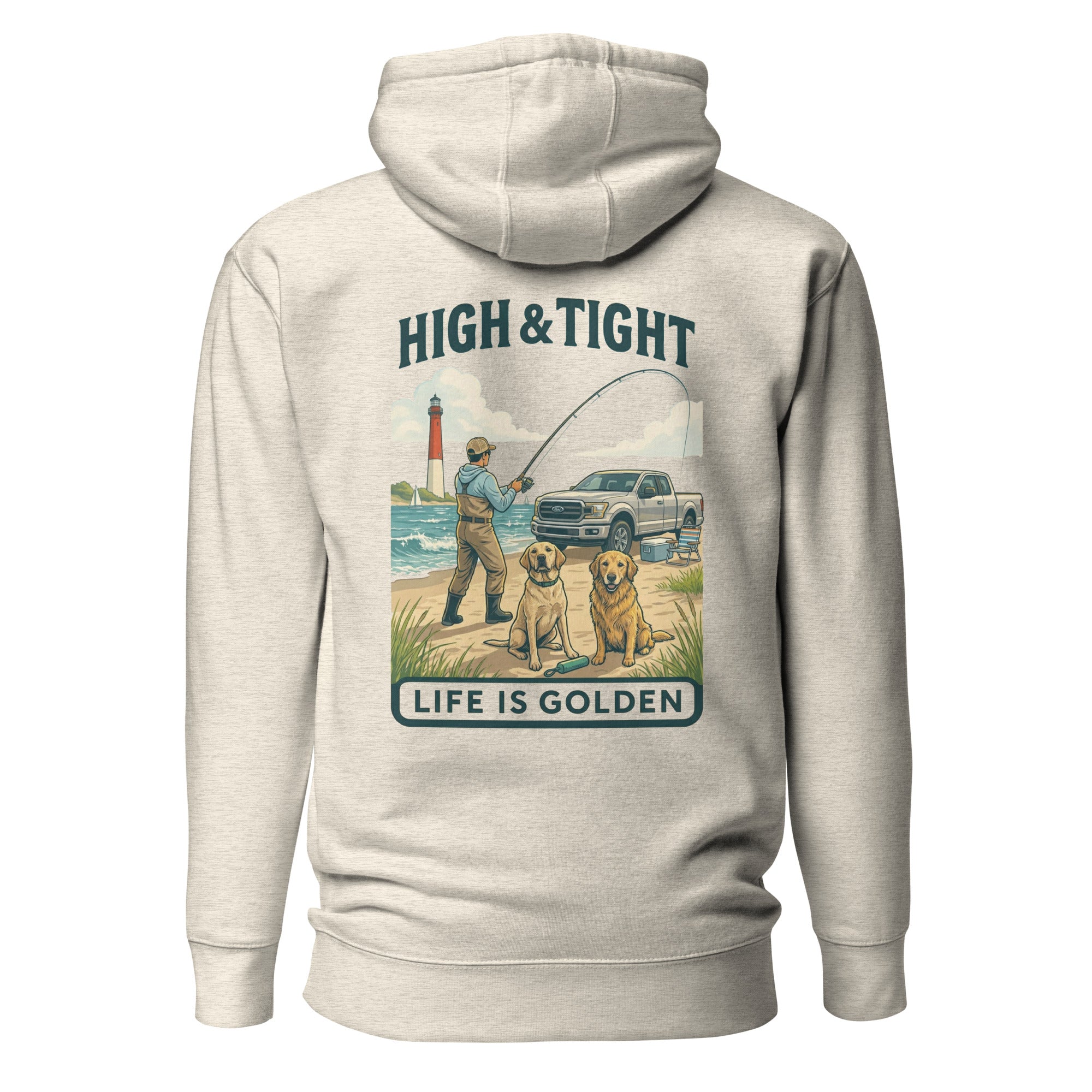 High and Tight Summer Unisex Hoodie