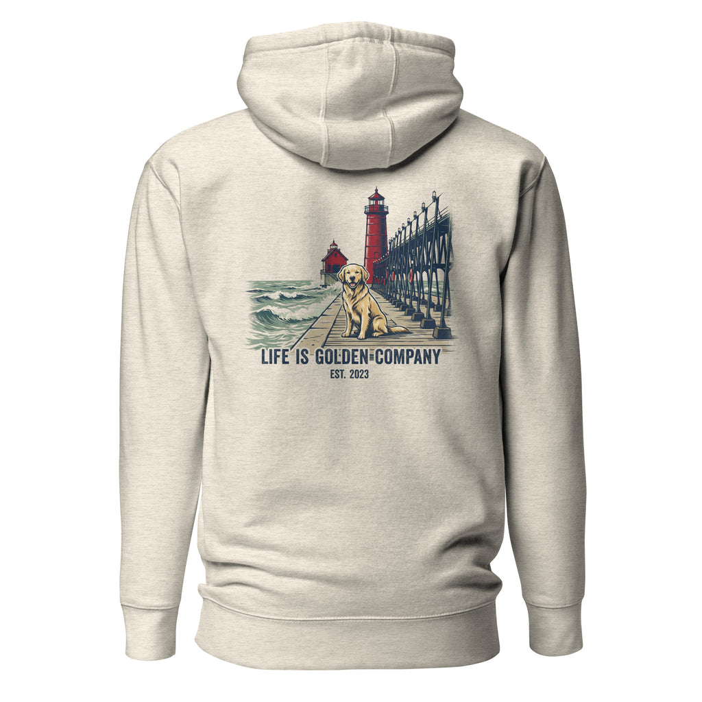 Pier Pup Unisex Hoodie