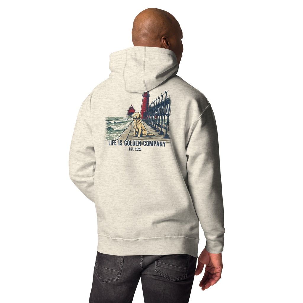 Pier Pup Unisex Hoodie