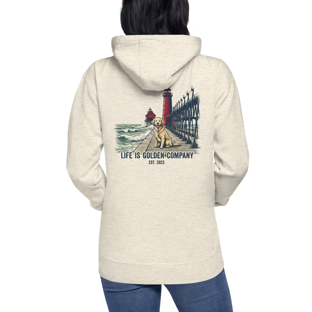 Pier Pup Unisex Hoodie