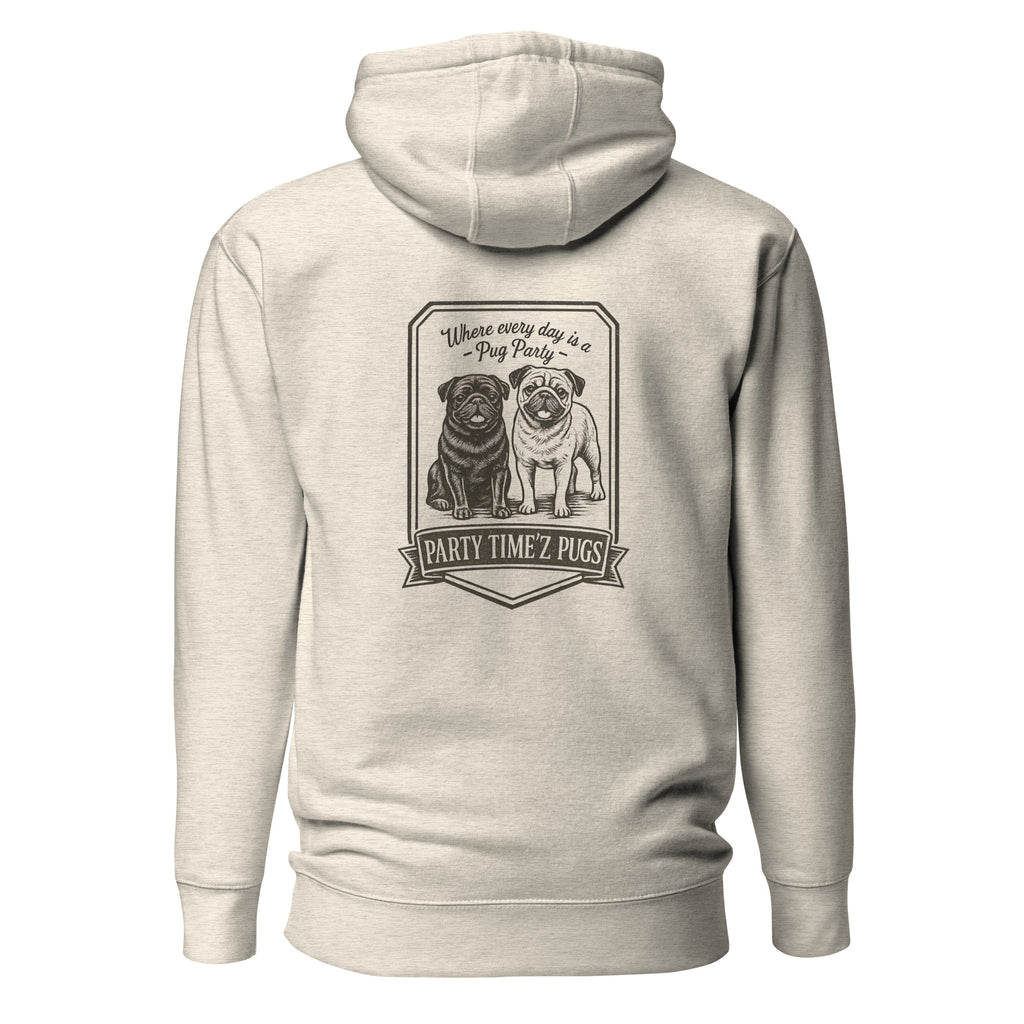 Party Time'Z Pugs Unisex Hoodie
