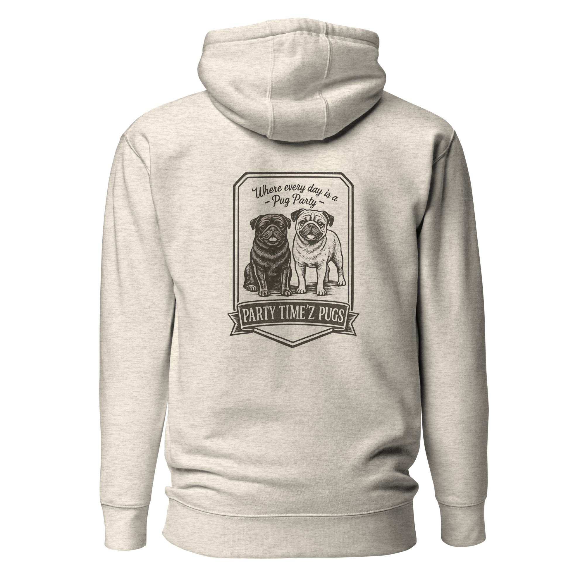 Party Time'Z Pugs Unisex Hoodie