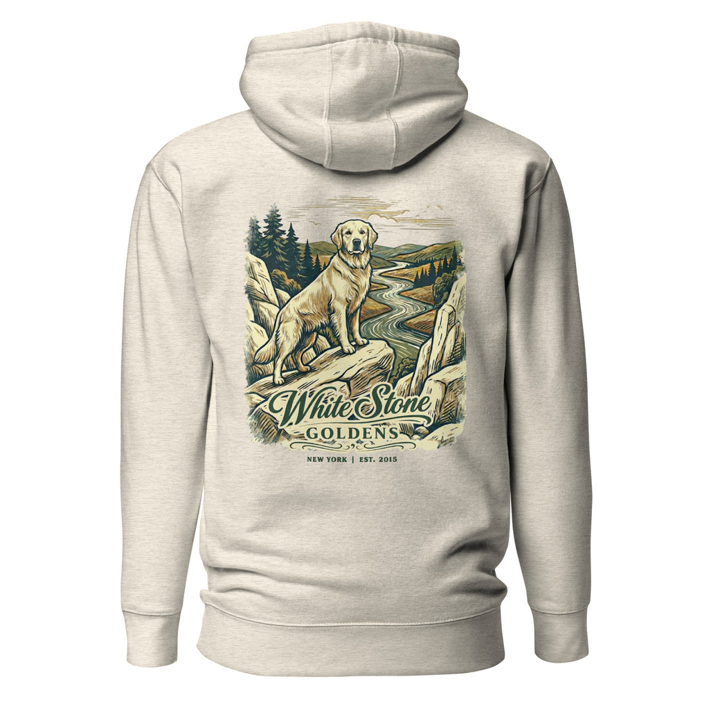 White Stone Goldens Unisex Hoodie