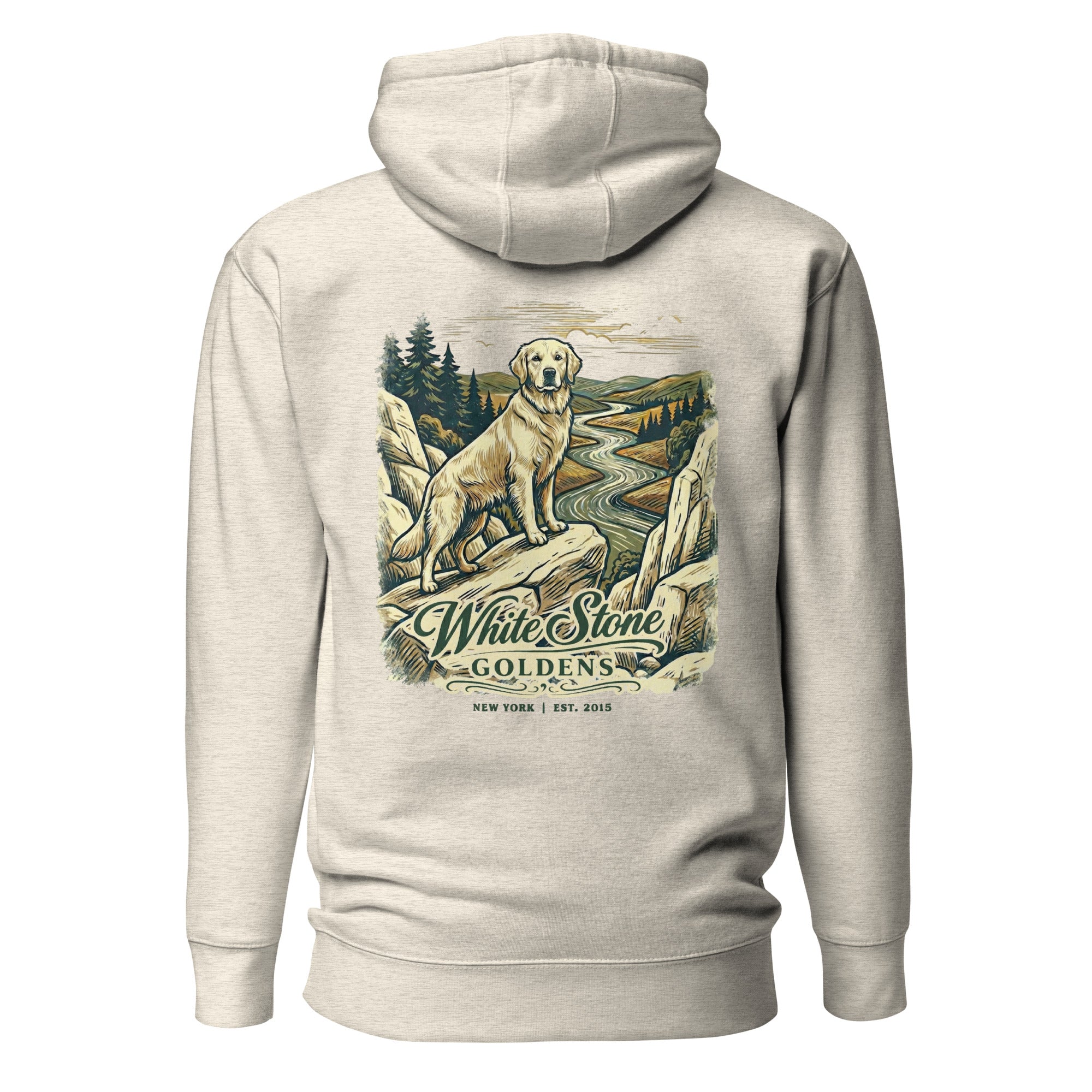 White Stone Goldens Unisex Hoodie
