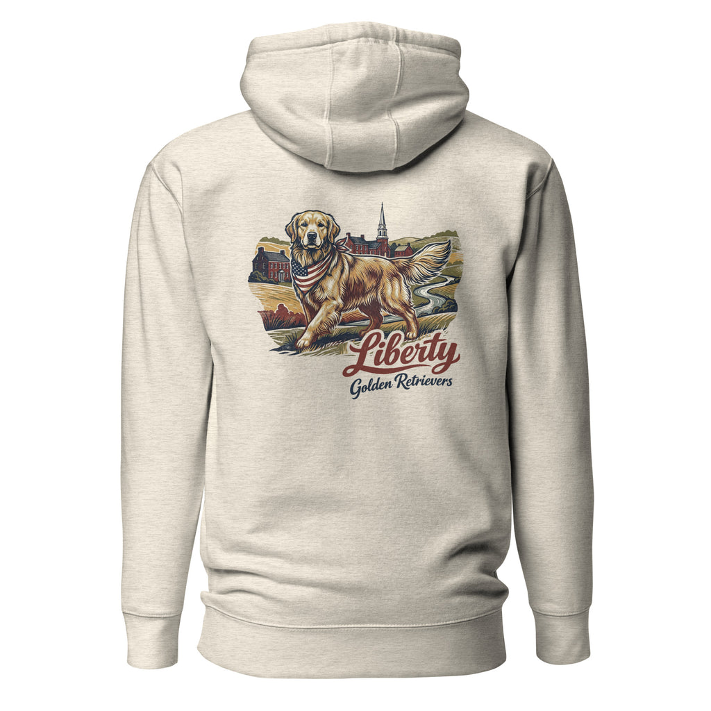 Liberty Golden Retrievers Unisex Hoodie