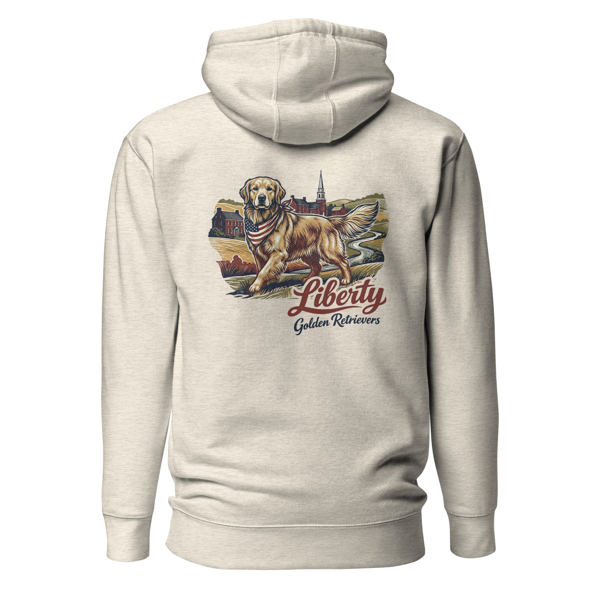 Liberty Golden Retrievers Unisex Hoodie