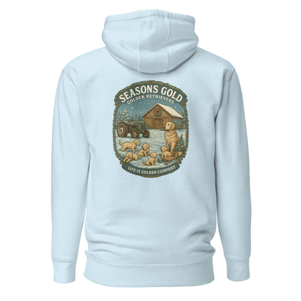 Seasons Gold Winter Unisex Hoodie
