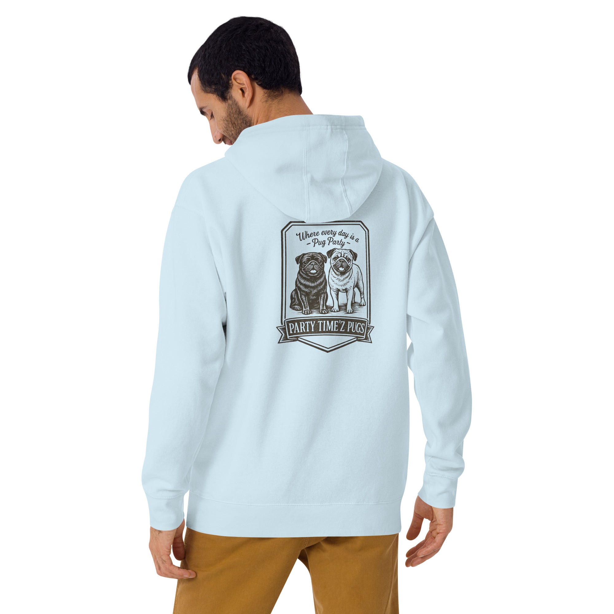 Party Time'Z Pugs Unisex Hoodie