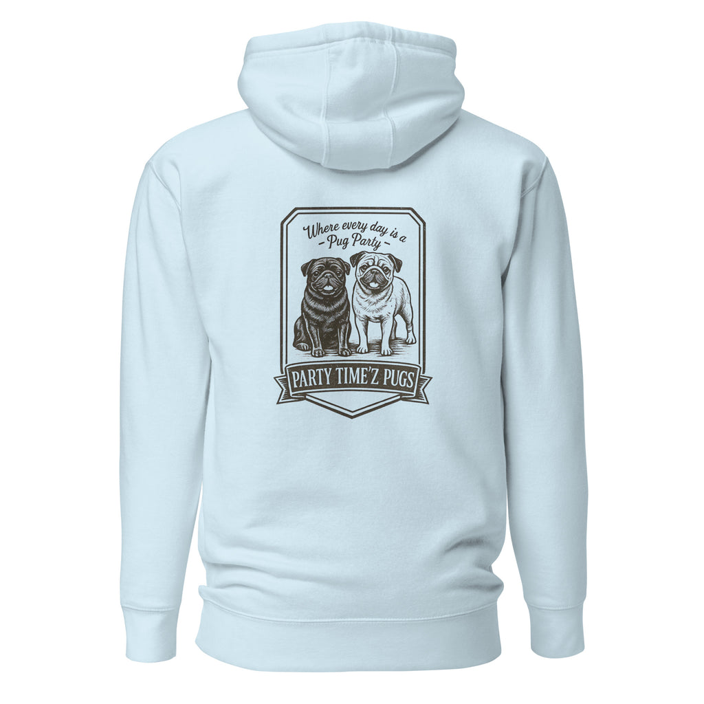 Party Time'Z Pugs Unisex Hoodie