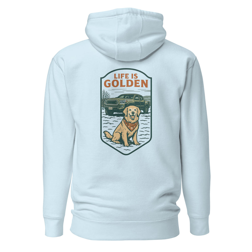 Trail-Ready Golden Hoodie