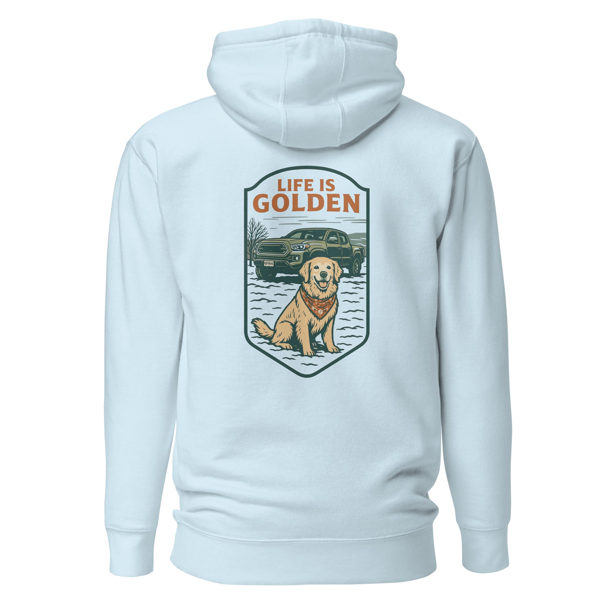 Trail-Ready Golden Hoodie