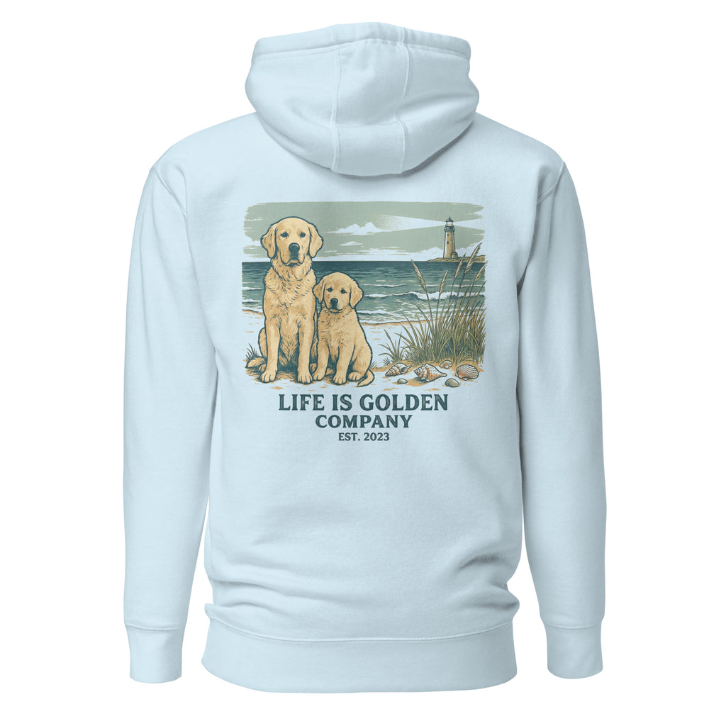 Beach Day Pups Unisex Hoodie