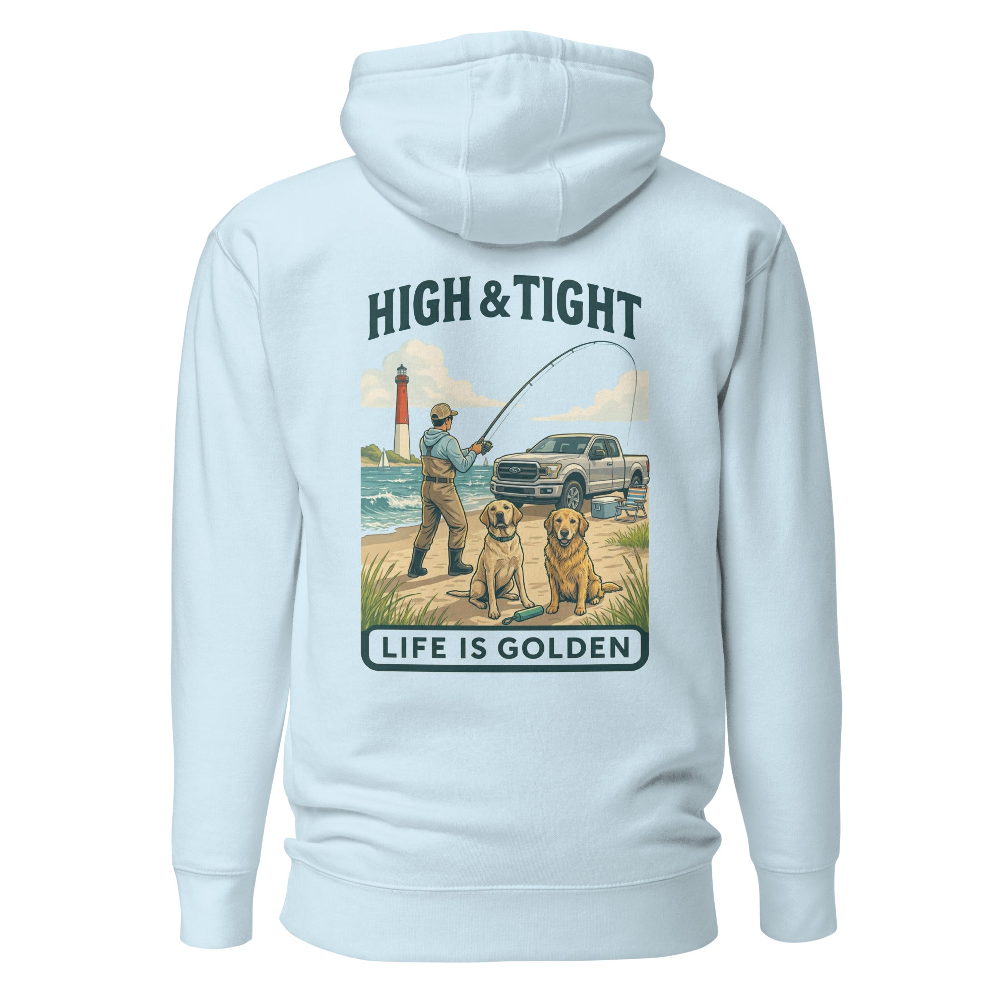 High and Tight Summer Unisex Hoodie
