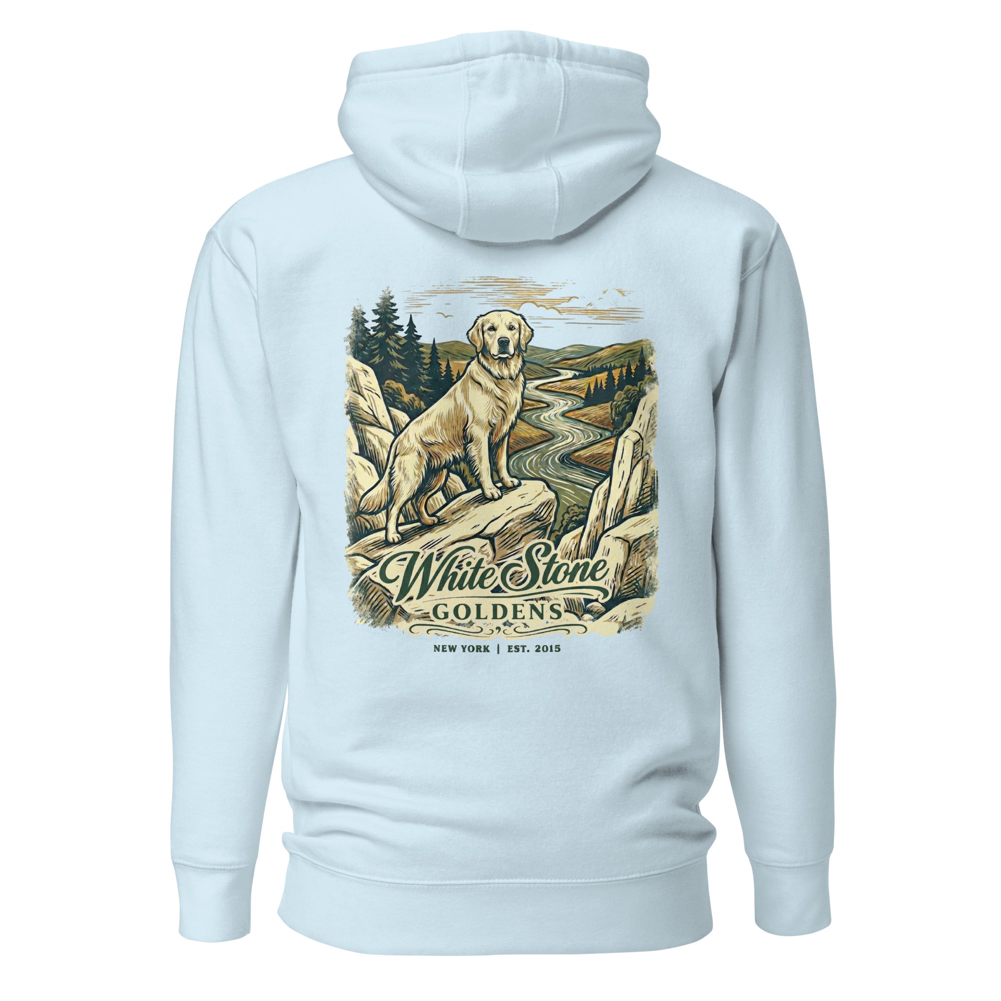 White Stone Goldens Unisex Hoodie