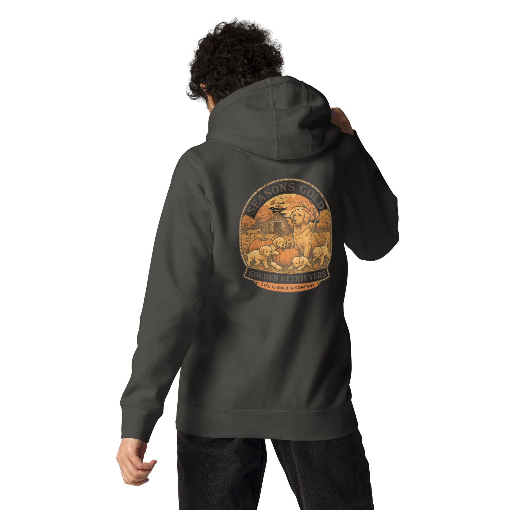 Seasons Gold Autumn Unisex Hoodie