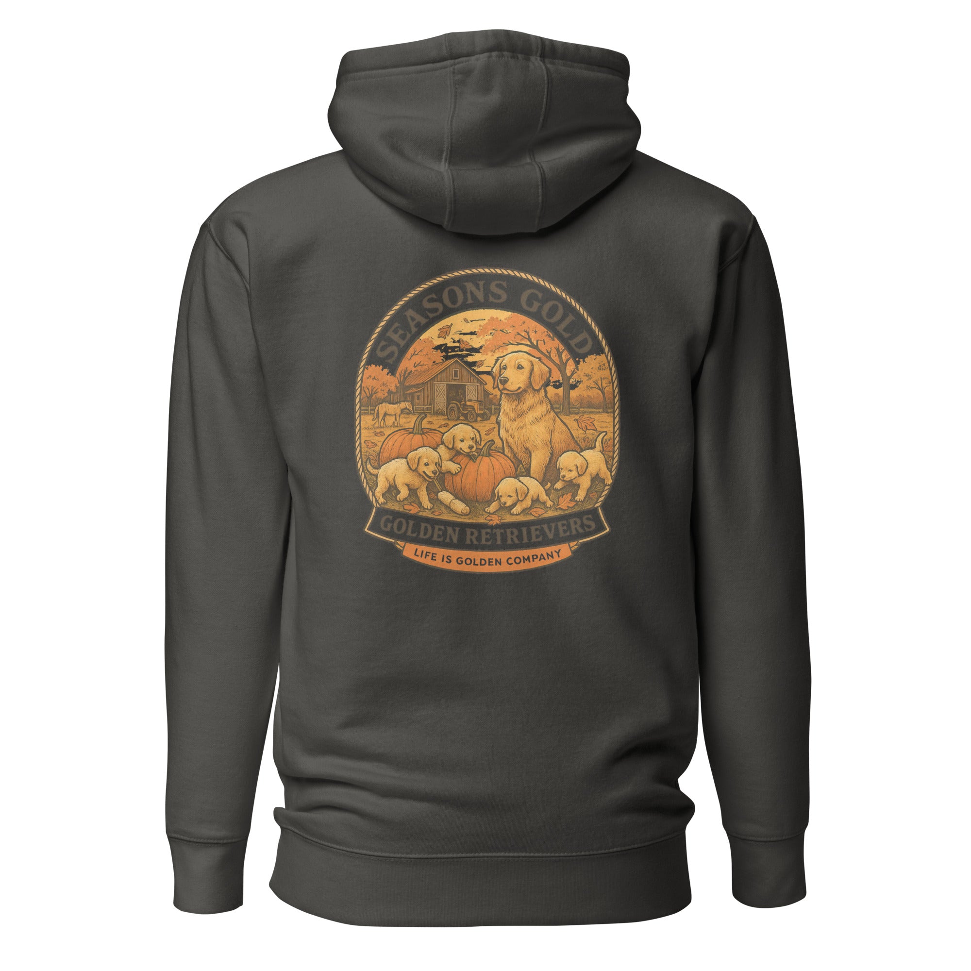 Seasons Gold Autumn Unisex Hoodie