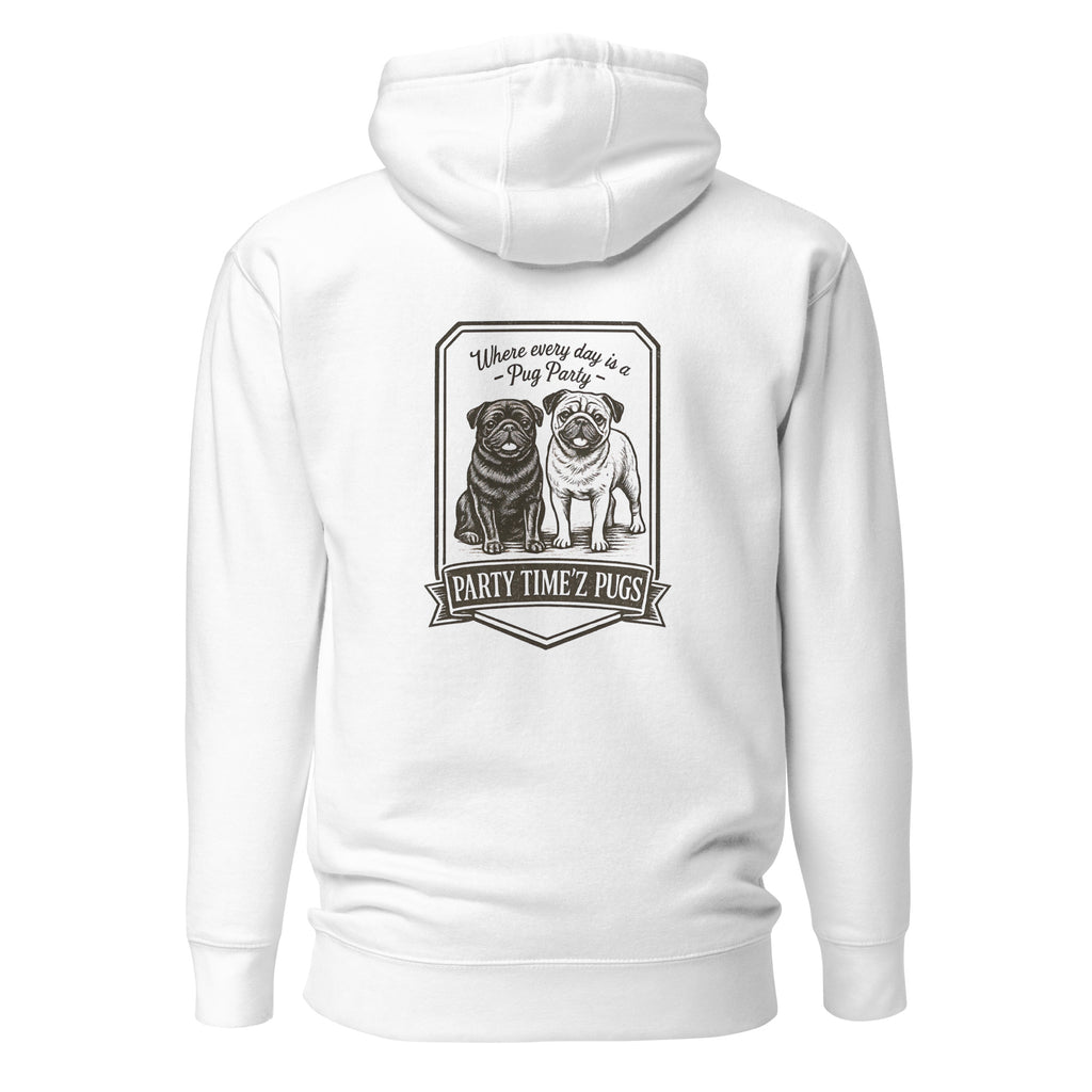 Party Time'Z Pugs Unisex Hoodie