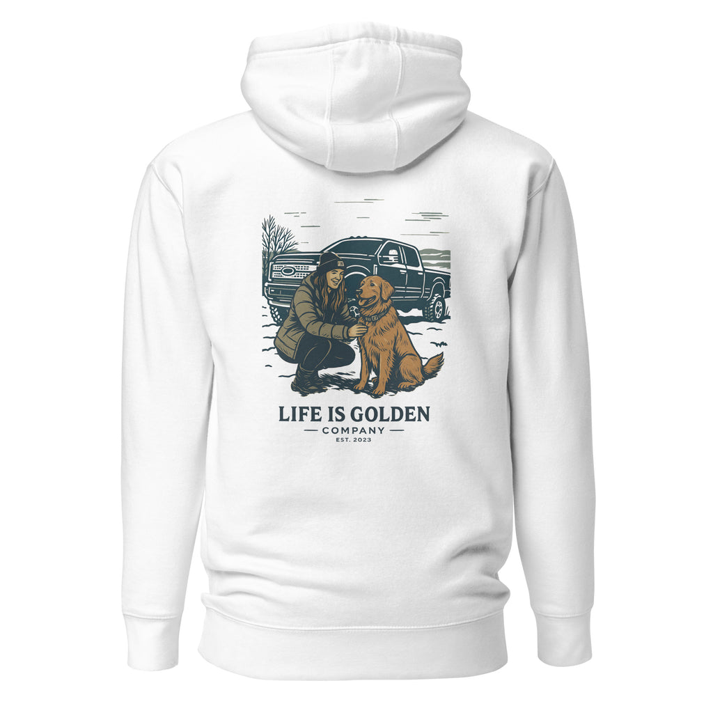 For the love of the Golden Truck Hoodie