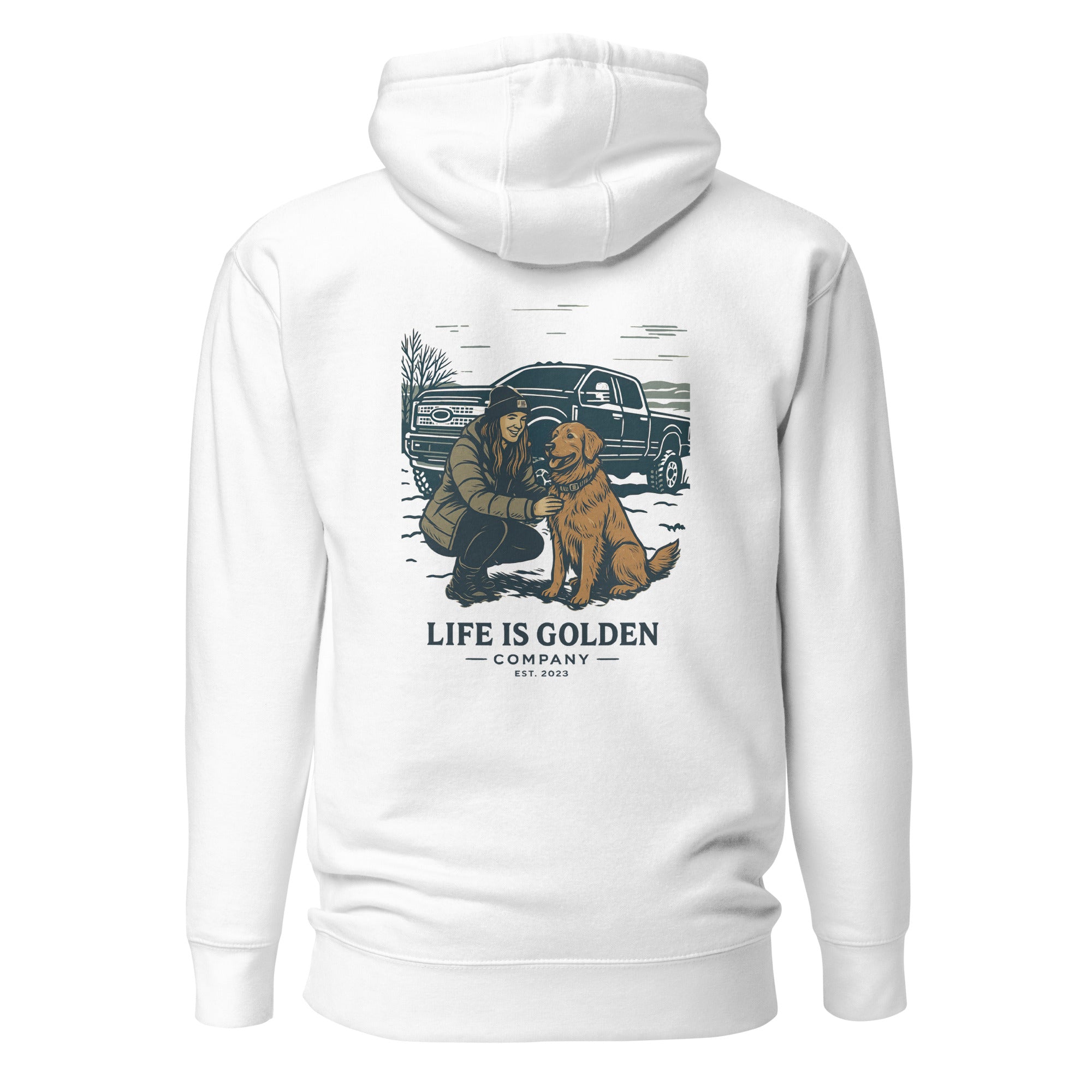 For the love of the Golden Truck Hoodie