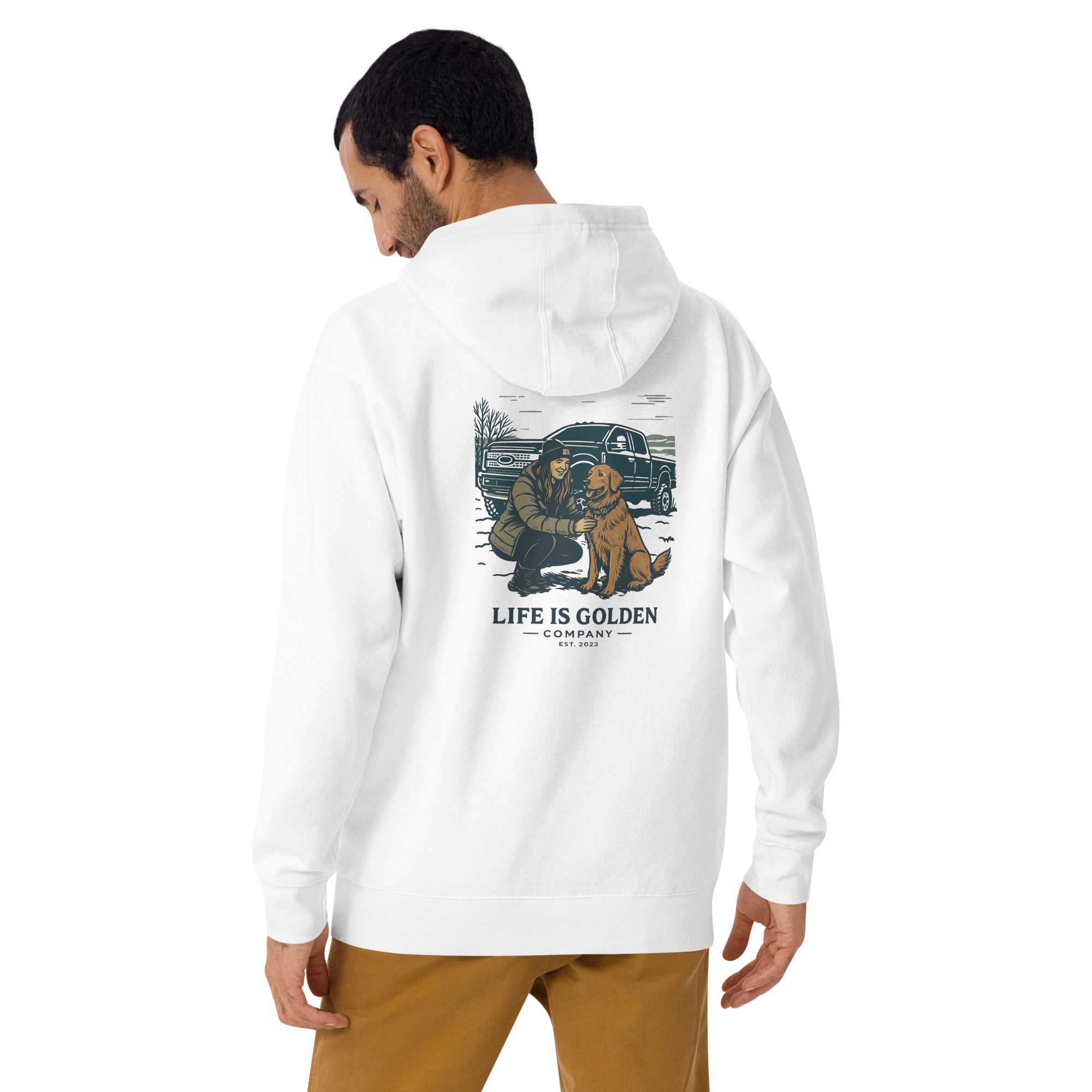 For the love of the Golden Truck Hoodie