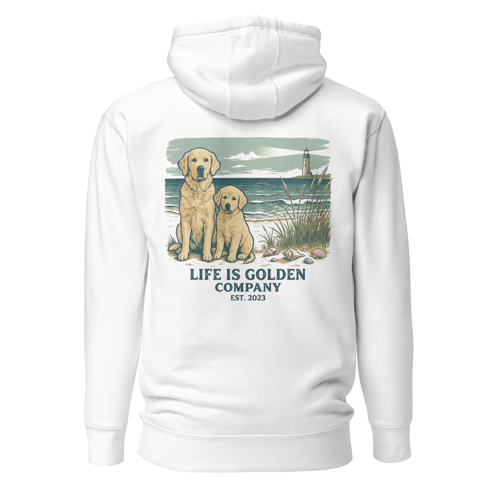 Beach Day Pups Unisex Hoodie