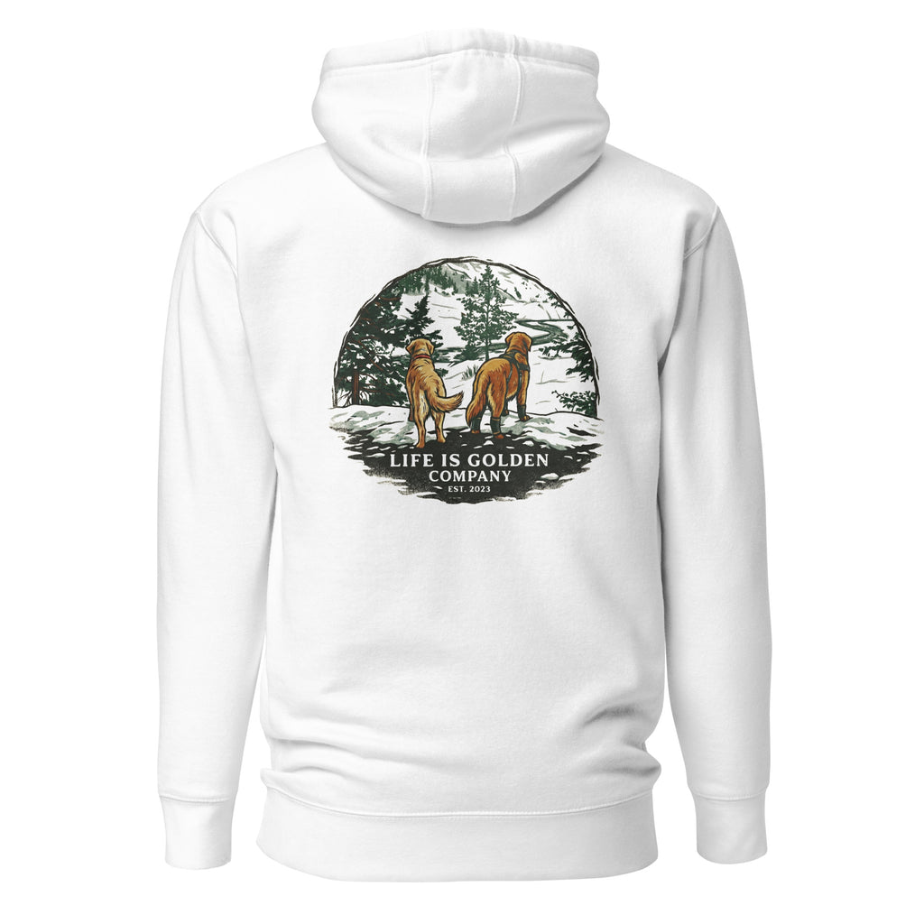 Where the Snow Leads Unisex Hoodie